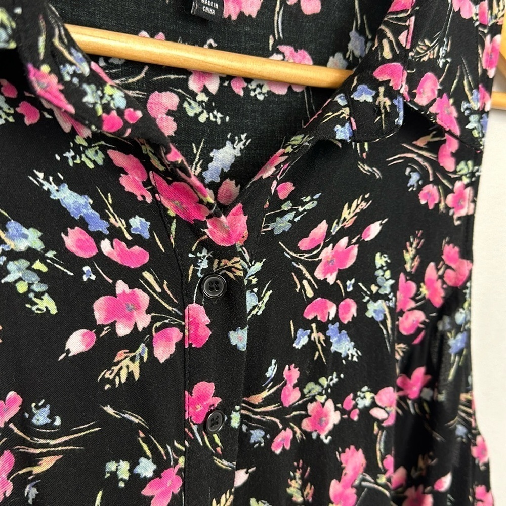 Torrid Floral Button Front Challis Dress 2X - Picture 5 of 14